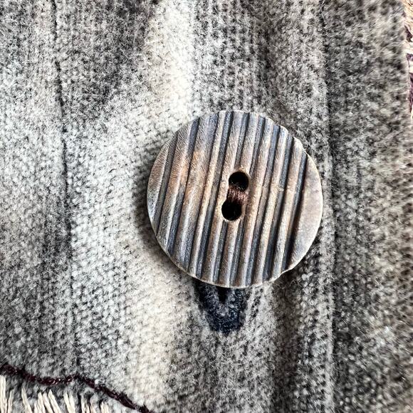 Chicos Design Sz Small US 4/6 0 Fall Autumn Leaves Wearable Art Jacket Coat Top - Picture 6 of 8